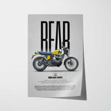 Bear 650 Motorcycle Poster