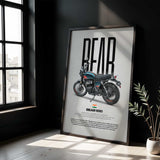 Bear 650 Motorcycle Poster
