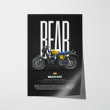 Bear 650 Motorcycle Poster