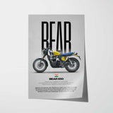 Bear 650 Motorcycle Poster