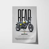 Bear 650 Motorcycle Poster