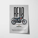 Bear 650 Motorcycle Poster
