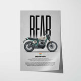 Bear 650 Motorcycle Poster