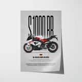 2016-2018 S1000RR Motorcycle Poster