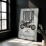 2015-2016 S1000XR Motorcycle Poster