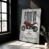 2015-2016 S1000XR Motorcycle Poster