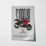 2015-2016 S1000XR Motorcycle Poster
