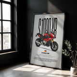 2015-2016 S1000XR Motorcycle Poster