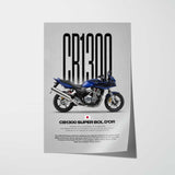 CB1300 Super Bol d’or Motorcycle Poster