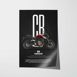 2021-2023 CB650R Motorcycle Poster