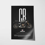2024-Present CB650R Motorcycle Poster