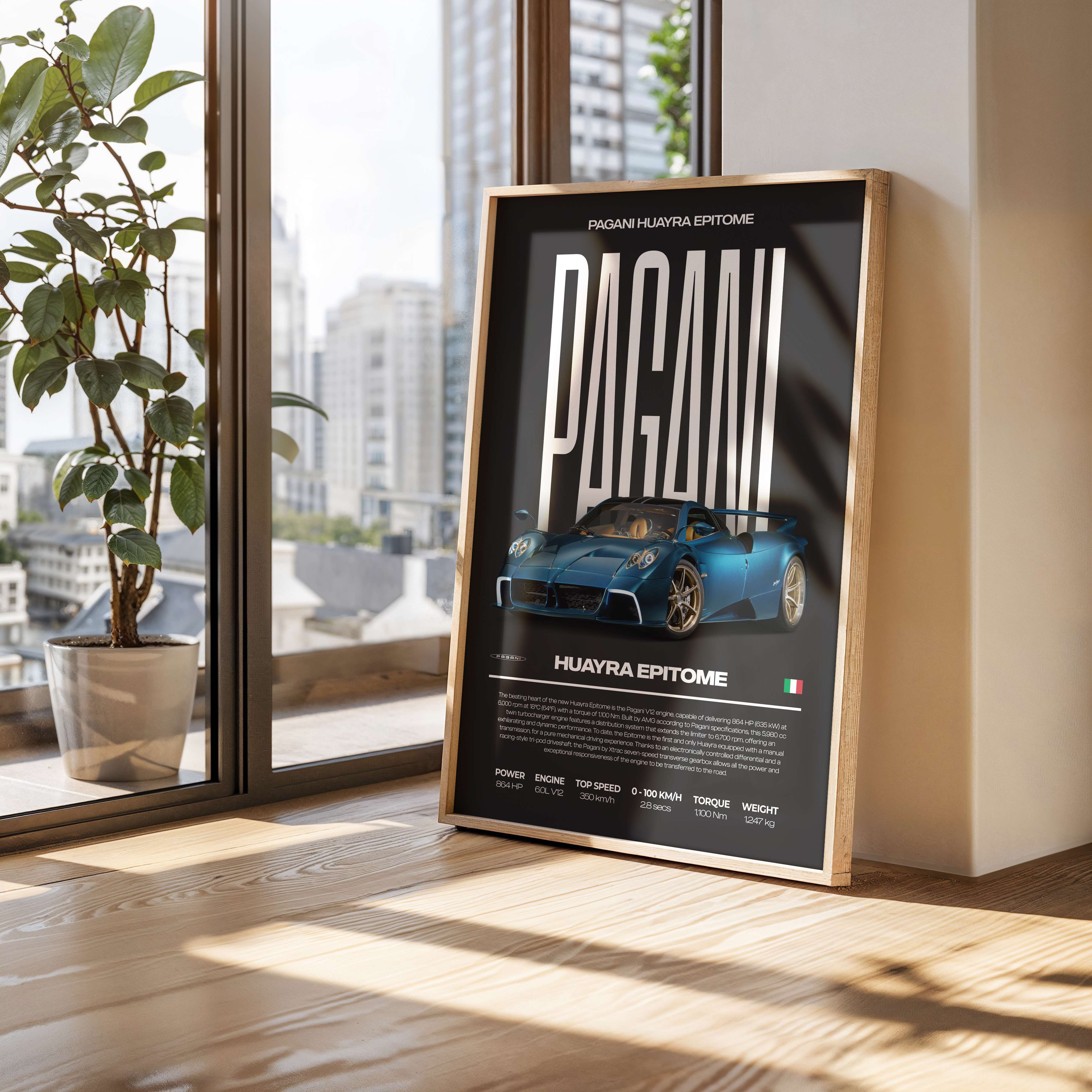 Pagani Huayra Epitome Poster