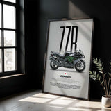 ZZR1400 Motorcycle Poster