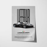 LaFerrari Aperta Car Poster