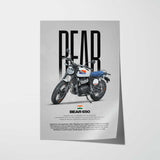 Bear 650 Motorcycle Poster