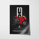 F3 R Motorcycle Poster