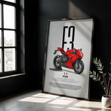 F3 R Motorcycle Poster