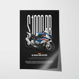 2016-2018 S1000RR Motorcycle Poster