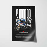 2016-2018 S1000RR Motorcycle Poster