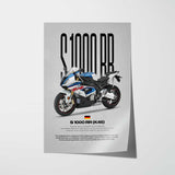 2016-2018 S1000RR Motorcycle Poster