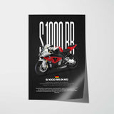 2011-2014 S1000RR Motorcycle Poster