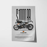 2019-2022 S1000RR Motorcycle Poster