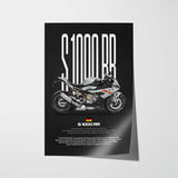 2019-2022 S1000RR Motorcycle Poster