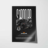 2022-2024 S1000RR Motorcycle Poster