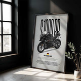 2022-2024 S1000RR Motorcycle Poster