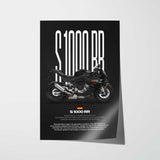 2022-2024 S1000RR Motorcycle Poster