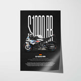 2022-2024 S1000RR Motorcycle Poster