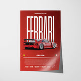 Ferrari F40 LM Poster