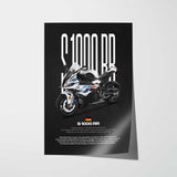 2022-2024 S1000RR Motorcycle Poster