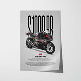 2019-2022 S1000RR Motorcycle Poster