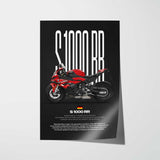 2022-2024 S1000RR Motorcycle Poster