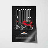 2022-2024 S1000RR Motorcycle Poster