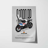 2024-Present S1000RR Motorcycle Poster