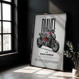 Diavel Carbon Motorcycle Poster