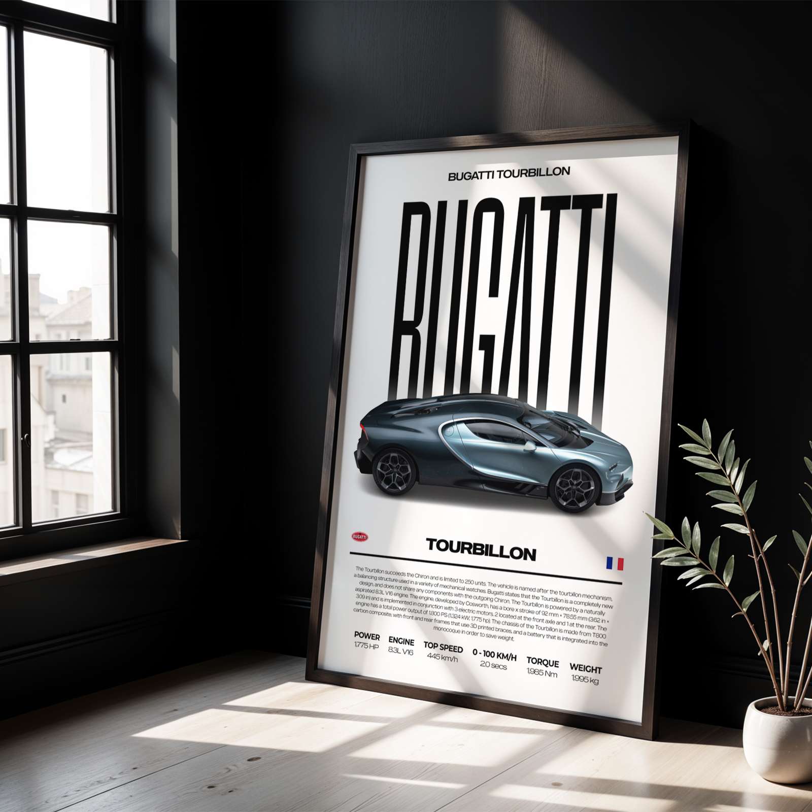 Bugatti Tourbillon Poster