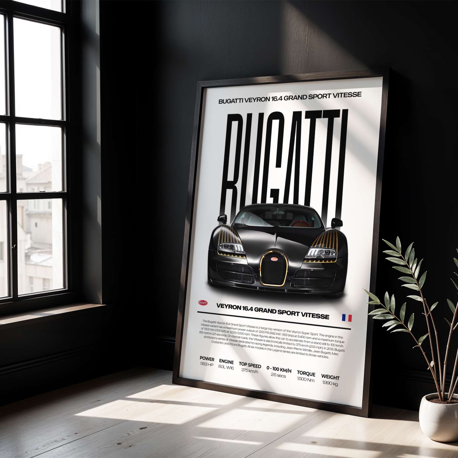 Bugatti Veyron Poster