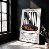 Bugatti Veyron Poster