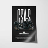 2024 GSX-S1000GT+ Motorcycle Poster