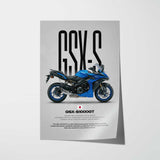 2025 GSX-S1000GT Motorcycle Poster