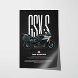2024-Present GSX-S1000GX Motorcycle Poster