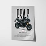 2024-Present GSX-S1000GX Motorcycle Poster