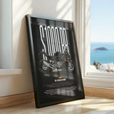 2019-2022 S1000RR Motorcycle Poster