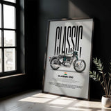 Classic 350 Motorcycle Poster