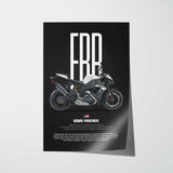 1190SX Motorcycle Poster