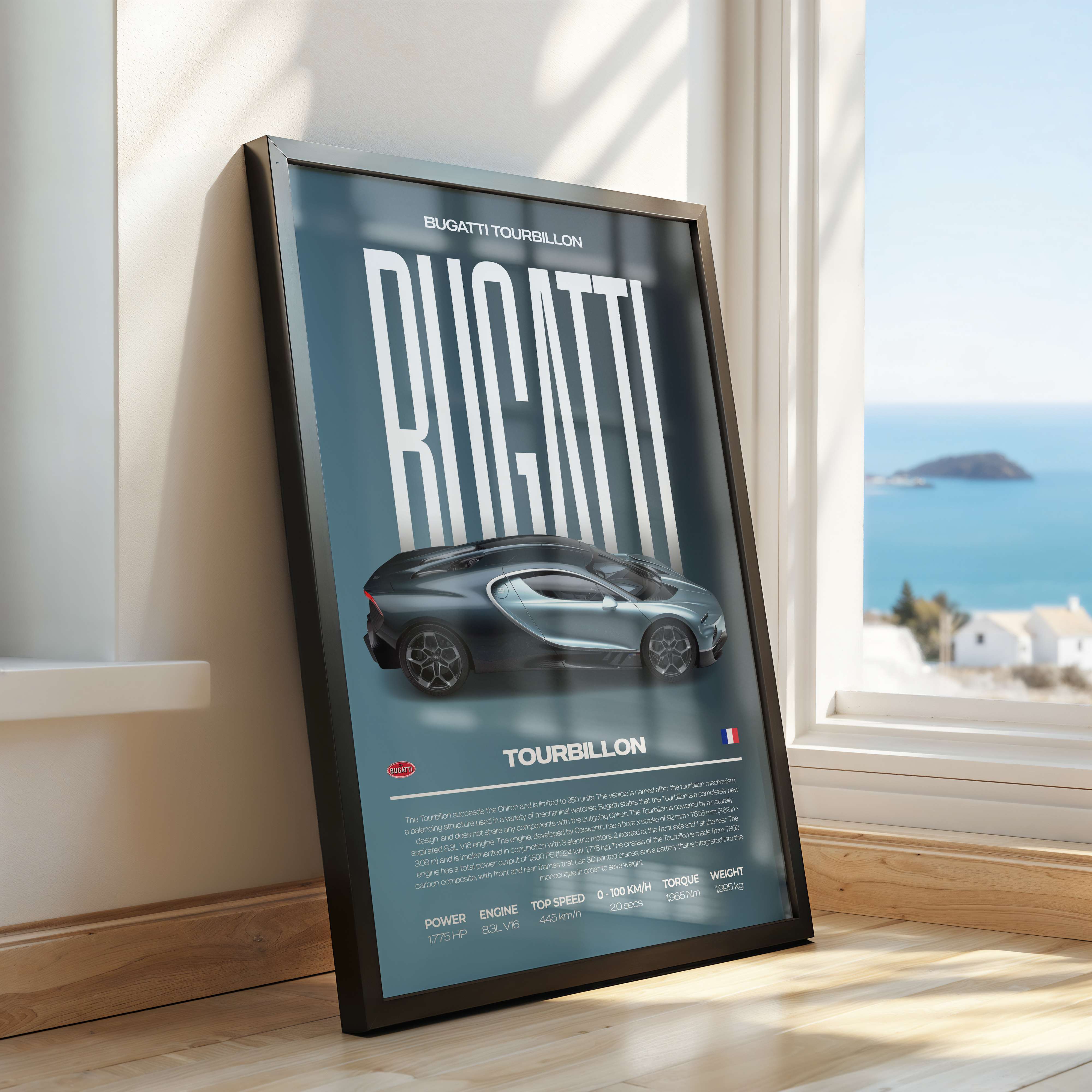 Bugatti Tourbillon Poster