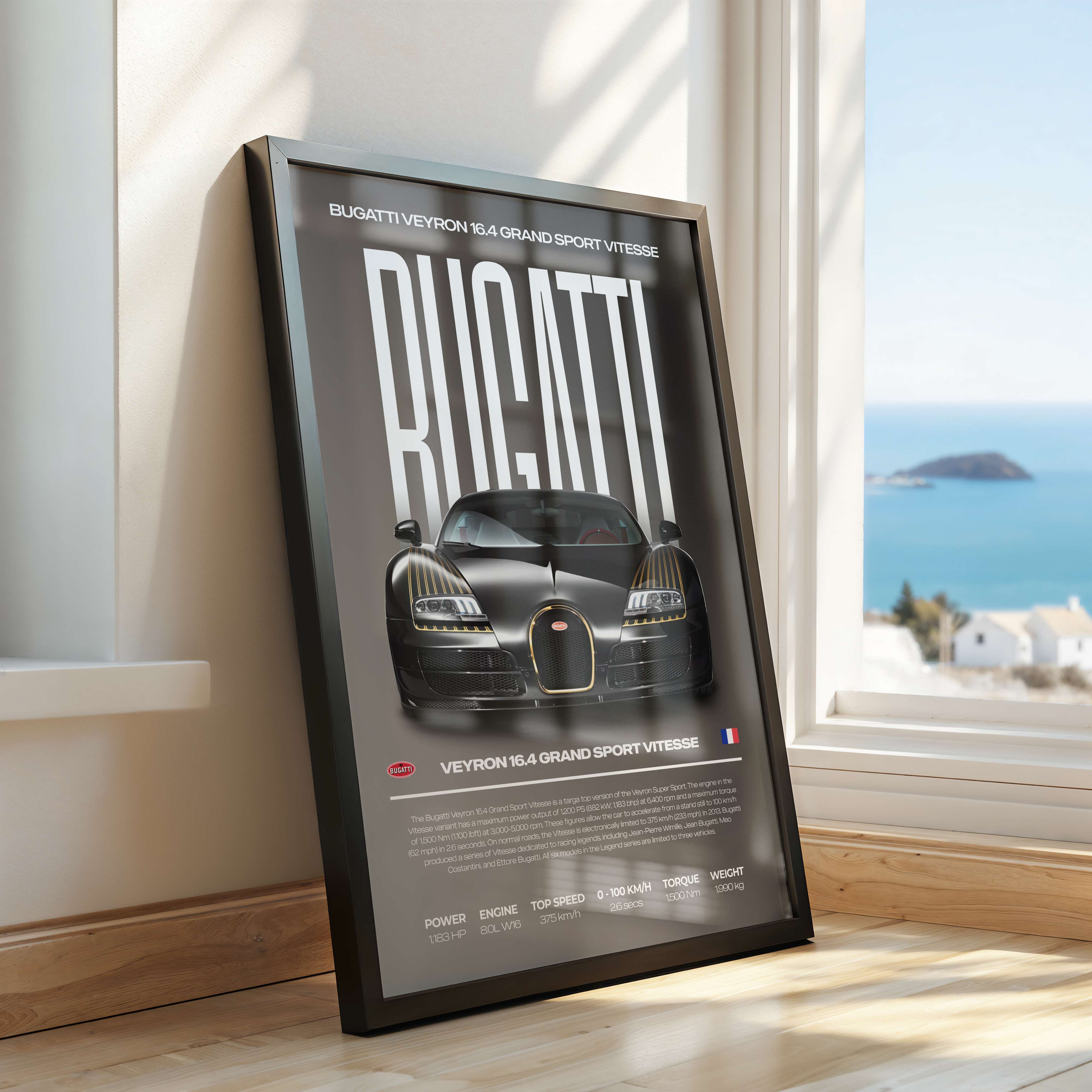 Bugatti Veyron Poster